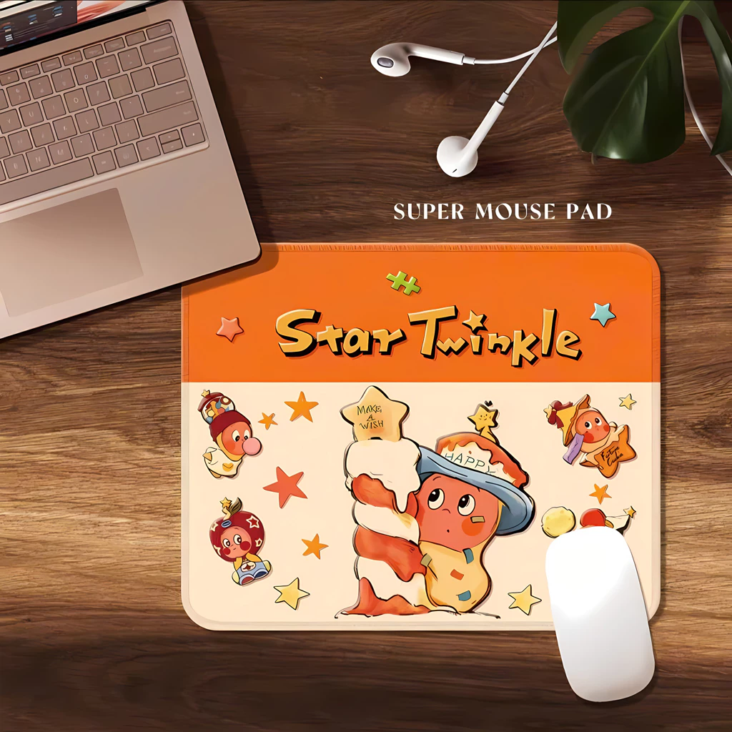 Lót chuột, pad chuột Twinkle Twinkle Vua Lót Chuột Mousepad mini dễ thương, di chuột êm