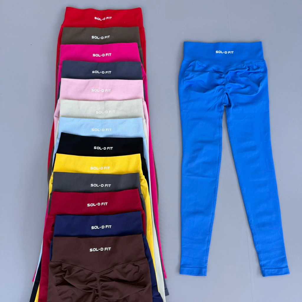 Quần legging SOL-D Impact cao cấp. Quần dài tập gym, yoga. Quần tập thể thao nữ