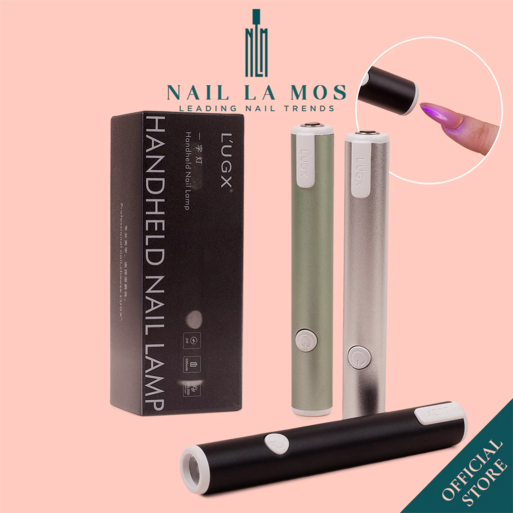 Máy hơ gel 1 ngón tích điện L’UGX LG206 chính hãng - Đèn hơ móng mini cầm tay tiện lợi cao cấp Lugx (bảo hành 1 tháng)