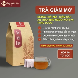 Trà Tiêu Thực (Tiêu mỡ Giảm cân) - Detox thải mỡ bụng, đùi giúp nhẹ người, điều chỉnh cân nặng