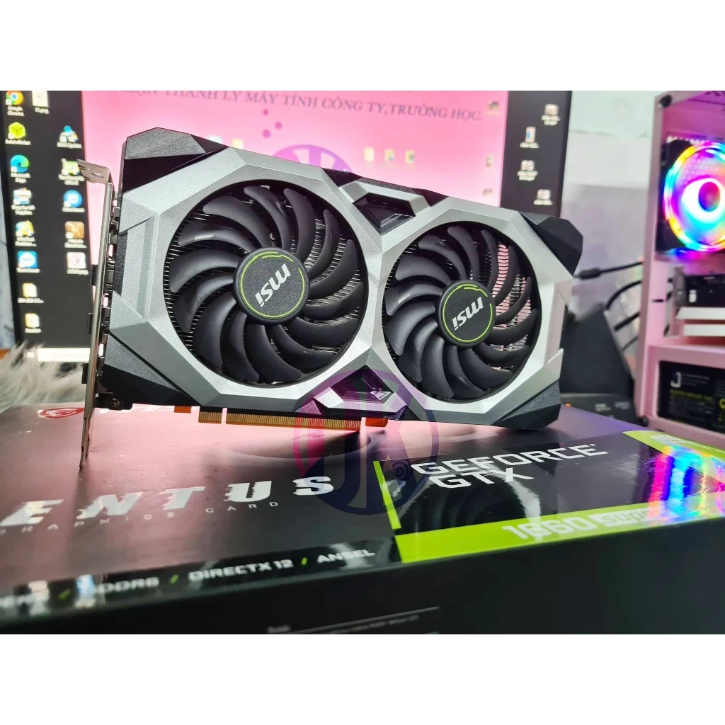 Card Màn Hình MSI GTX 1660 Super|Ti  6G GDDR6 Ventus XS OC Full Box