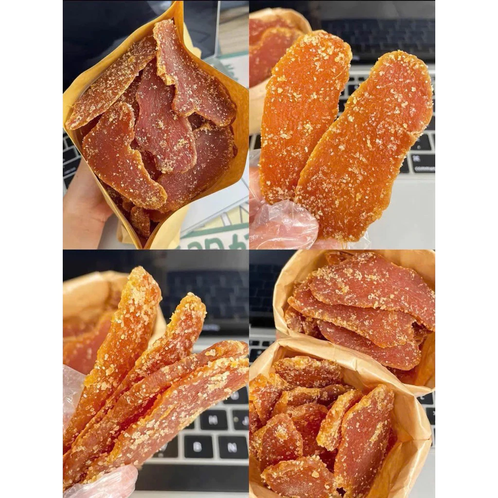 gừng dẻo đường nâu 500g