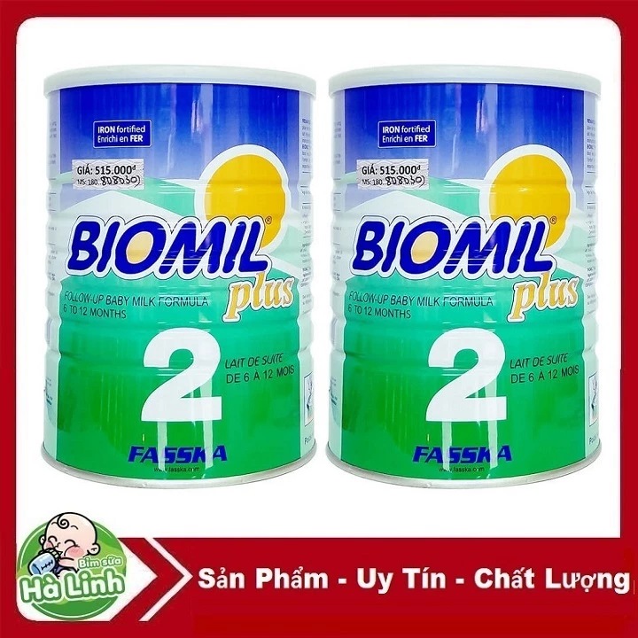 Combo 2 Hộp sữa Biomil số 2 800g ( Date 08/2027 )