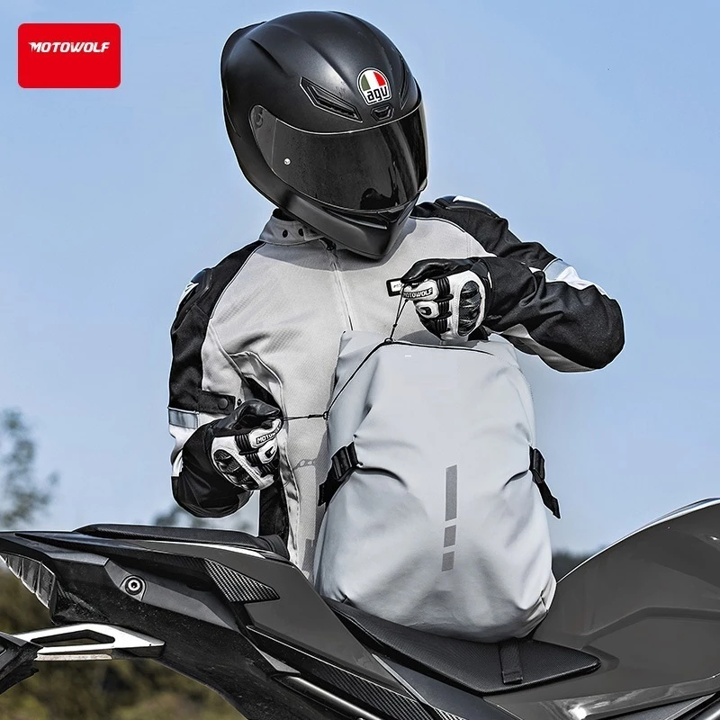 Ba lô đi xe máy chống thấm nước Motowolf MDL0726 - Balo đựng nón bảo hiểm Motowolf MDL0726