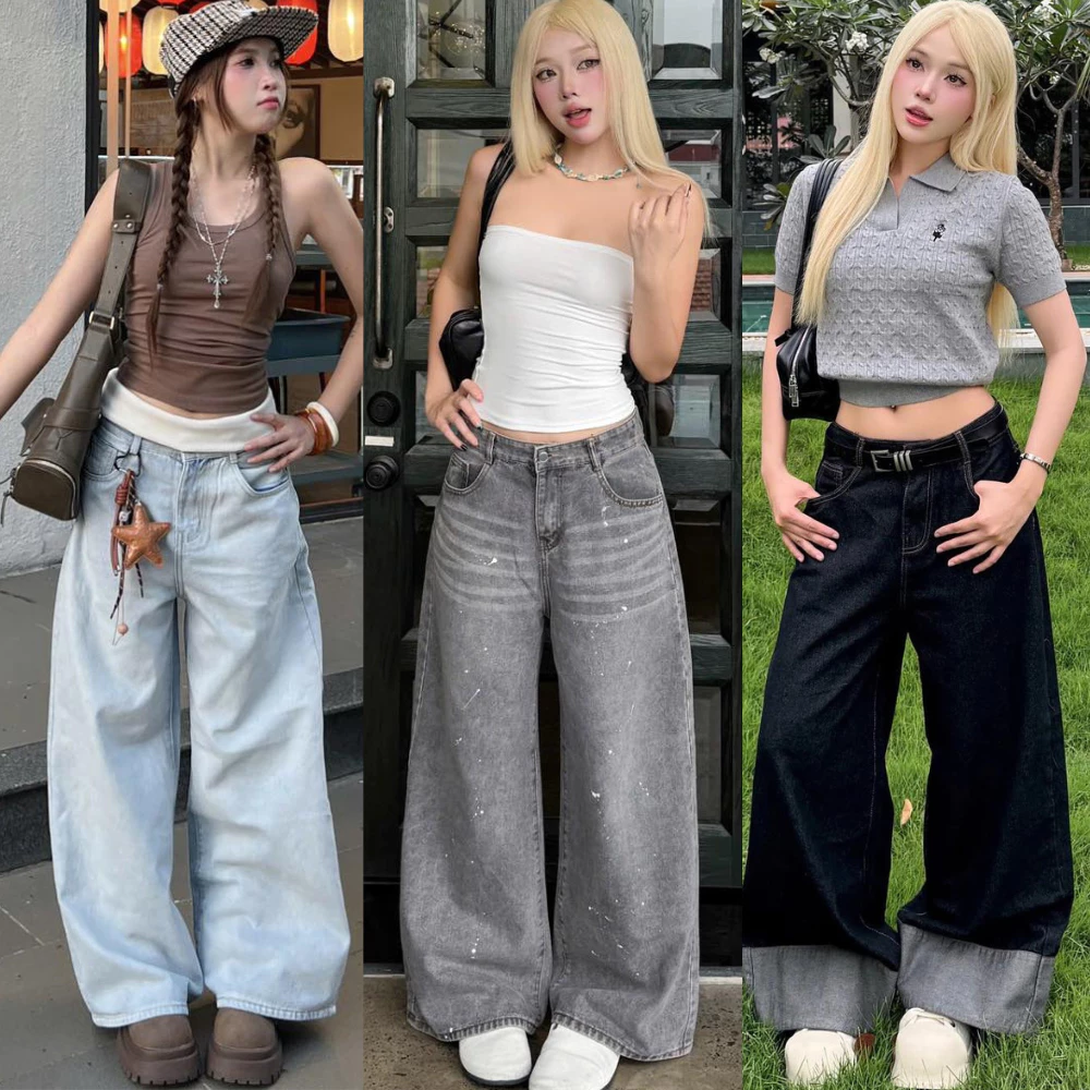 Quần Jean Ver.3 Dài Fold Series chất liệu Denim form nam nữ phong cách trẻ trung năng động