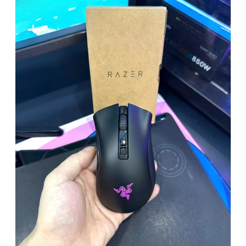 Chuột Gaming Không Dây Razer DeathAdder V2 Pro + dock sạc Razer Chorma , giá rẻ nhất thị trường