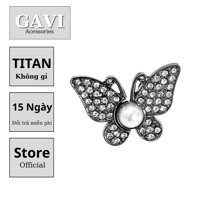 Ghim thắt lưng nút gài điều chỉnh lưng quần thiết kế Gavi nhiều kiểu dáng