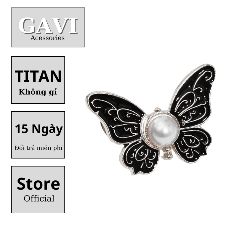 Nút gài nữ nút gài thắt lưng điều chỉnh lưng quần jean thiết kế phong cách Hàn Quốc Gavi Accessories