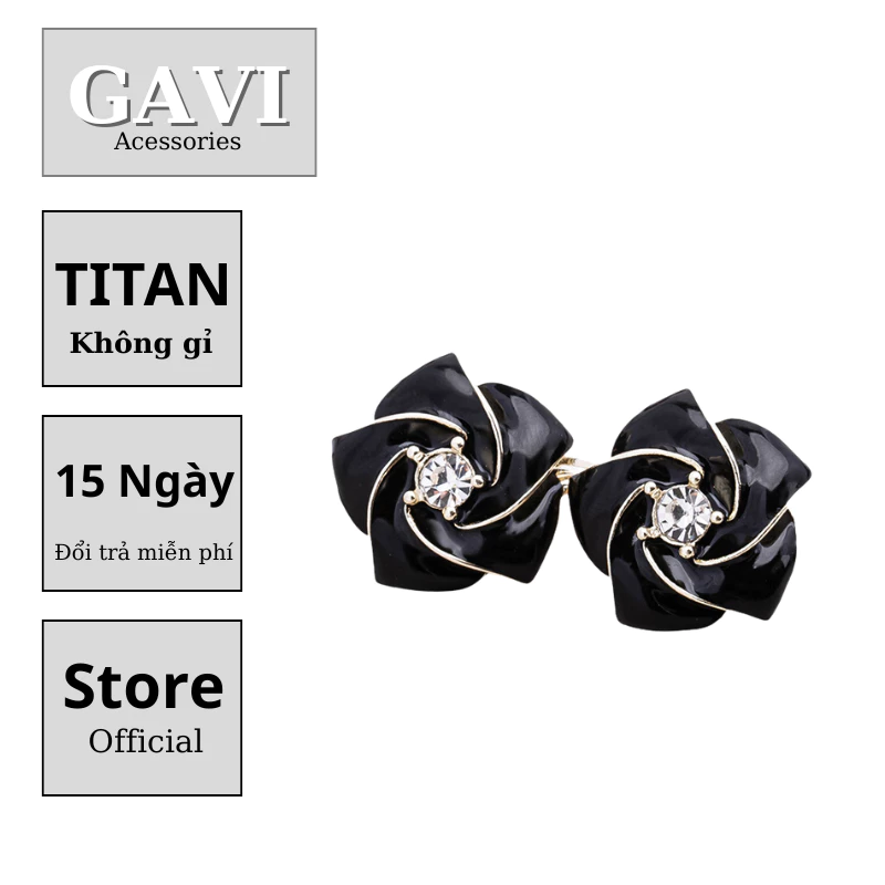 Nút gài thắt lưng nữ điều chỉnh eo quần ghim cài tự điều chỉnh thiết kế thời trang Gavi