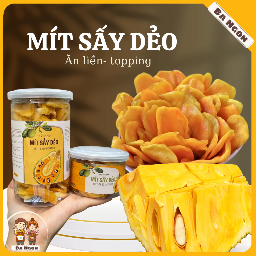 Mít sấy dẻo - hàng xuất khẩu - độ ngọt dịu vừa phải