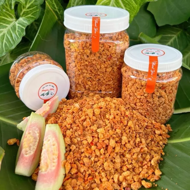 (B2) Muối Ớt Tôm Hạt To Thượng Hạng - Đặc Sản Tây Ninh