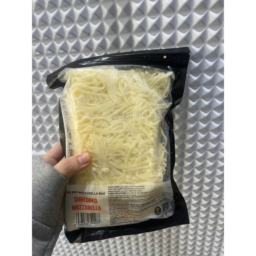 Phô Mai Bào Sợi Hoàng Lâm Xanh - ACE Đen Trọng Lượng 500g - 1KG