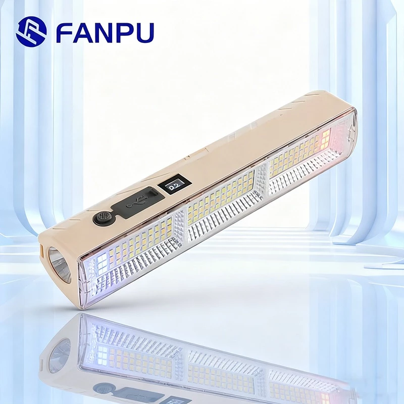 Đèn LED Đa Năng 6 Chế Độ Siêu Sáng, Có Móc Treo + Nam Châm, Dùng Ngoài Trời, Sân Vườn, Bán Hàng Đêm
