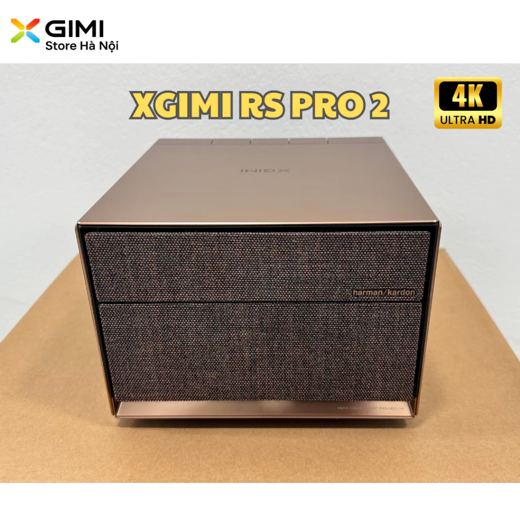 Máy Chiếu XGIMI RS Pro 2 – 4K UHD, Siêu Sáng 2200 Ansi Lumens, Android TV, Auto Chỉnh Nét Cao Cấp-Bảo hành 12 tháng