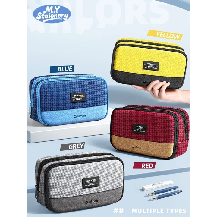 M.Y-Hộp bút từ tính dung tích lớn, chống nước, chống mài mòn, đẹp mắt, phù hợp cho cả nam và nữ