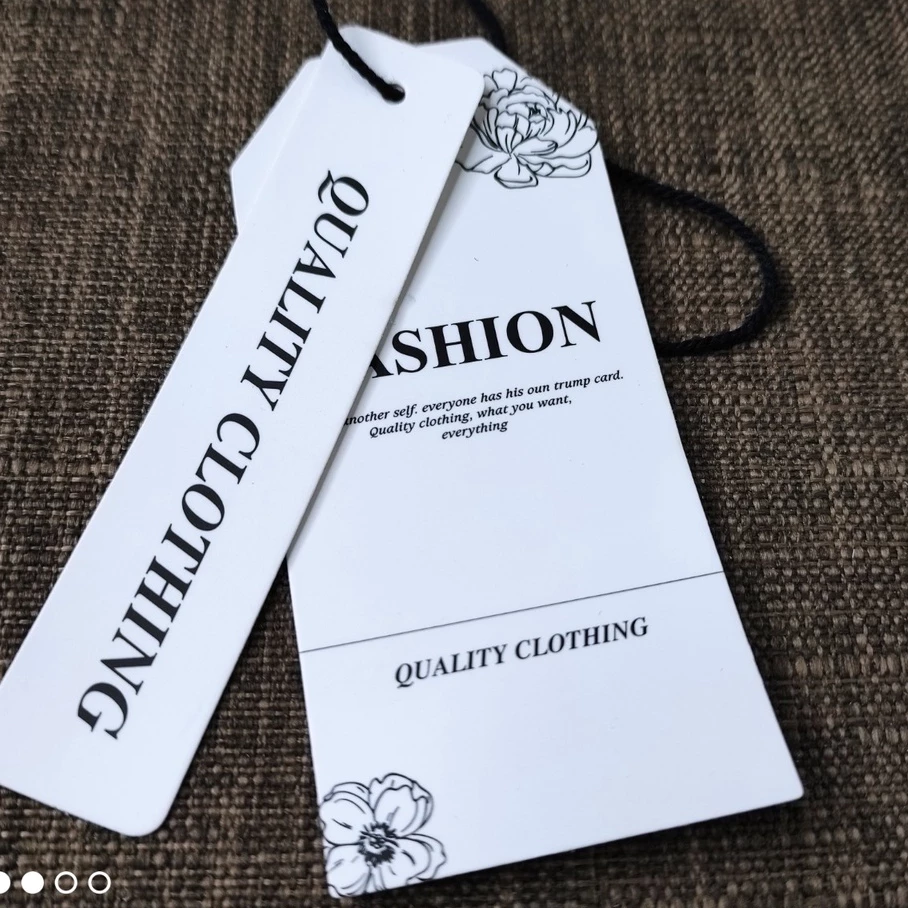 [100 CẶP] Tag Cặp Fashion Đen MS162