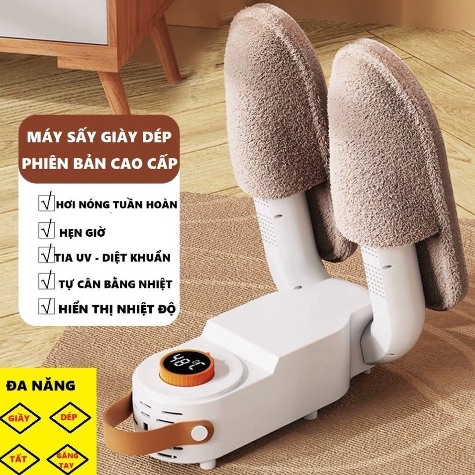 Máy sấy giày dép Dyer đa năng, diệt khuẩn bằng tia UV hẹn giờ làm khô nhanh…