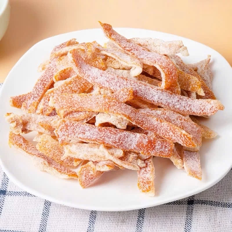 500g Mứt trần bì (vỏ quýt) giảm ho hiệu quả