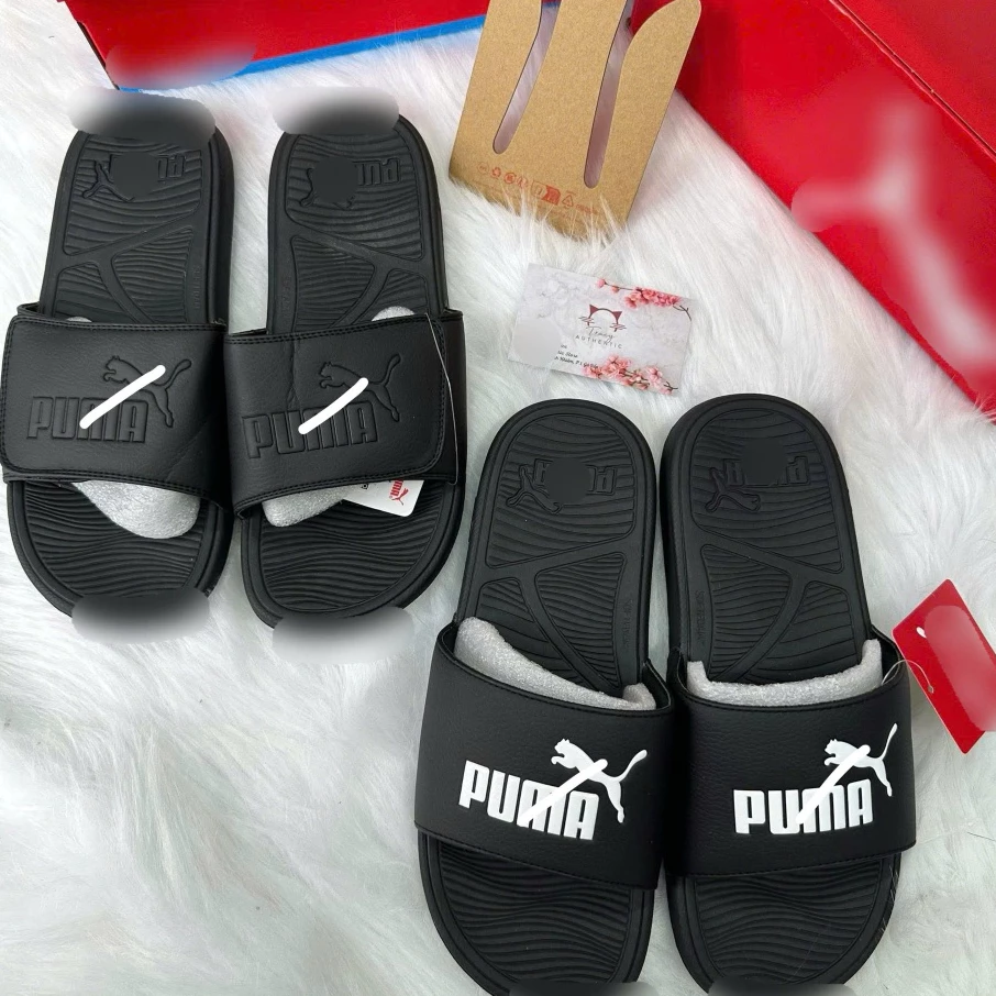 Dép Báo Đen FULL MẪU BẢN MỚI V.2 Chính Hãng FULLBOX FULL TAG UNISEX NAM NỮ