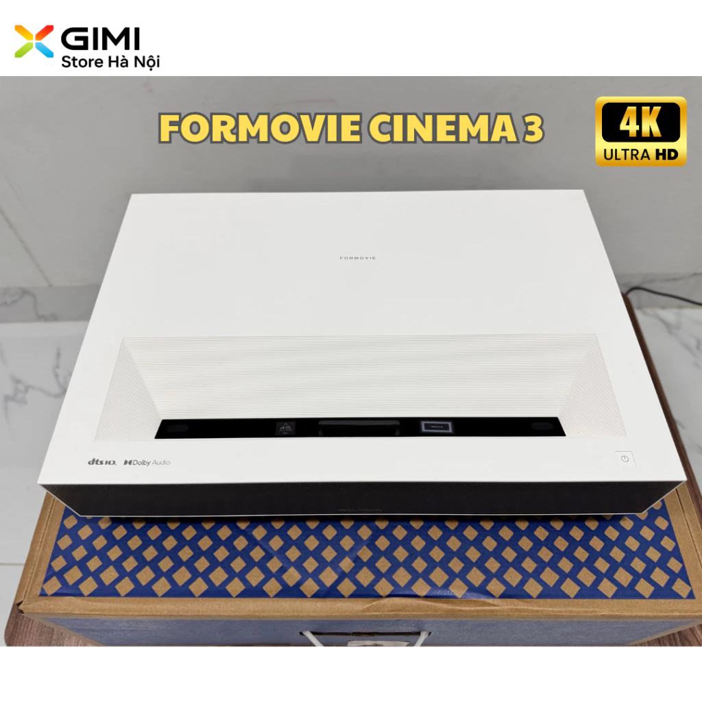 Máy Chiếu Formovie Cinema 3 4K Laser ALPD 5.0 – Độ Sáng Cao, Dolby Vision, Hình Ảnh Siêu Nét