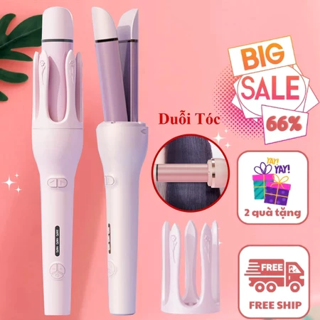 Máy Uốn Tóc 3in1 Tự Động Ann Hair Style 32mm, Chống Bỏng, Uốn Xoăn Duỗi Thẳng Cao Cấp