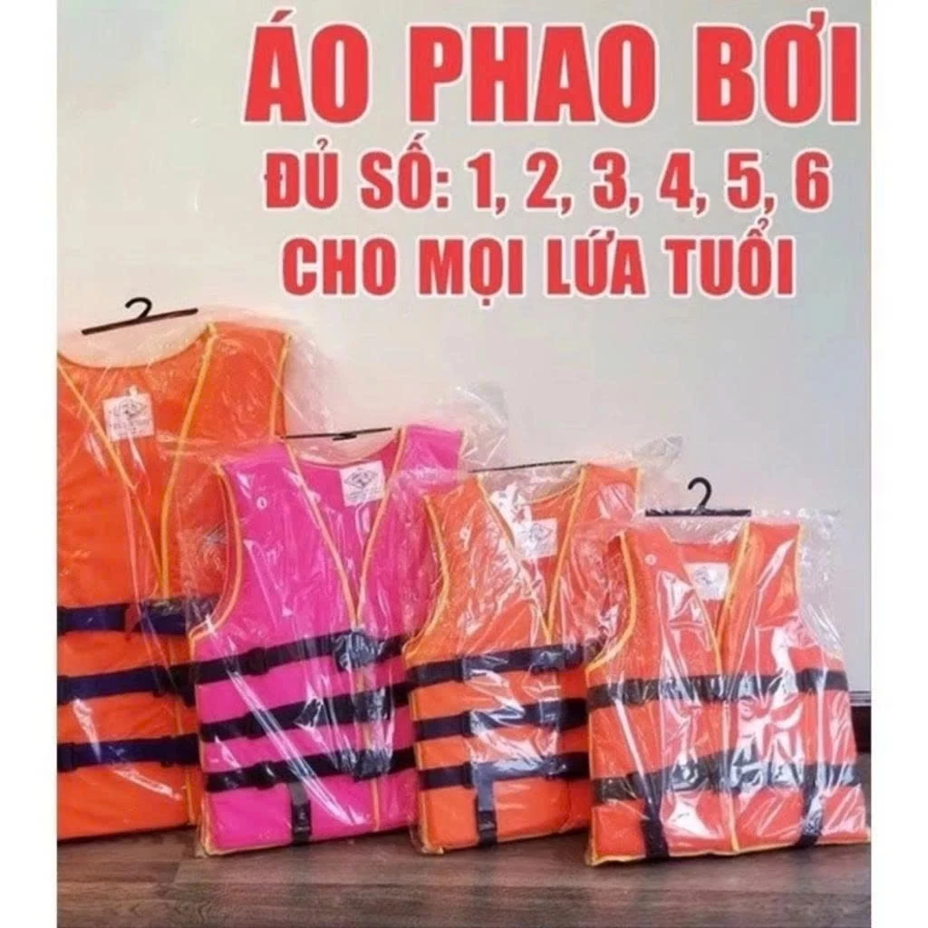 Áo Phao Bơi cho người lớn và em bé và người lớn đủ size , Cho Bé Và Người Lớn màu