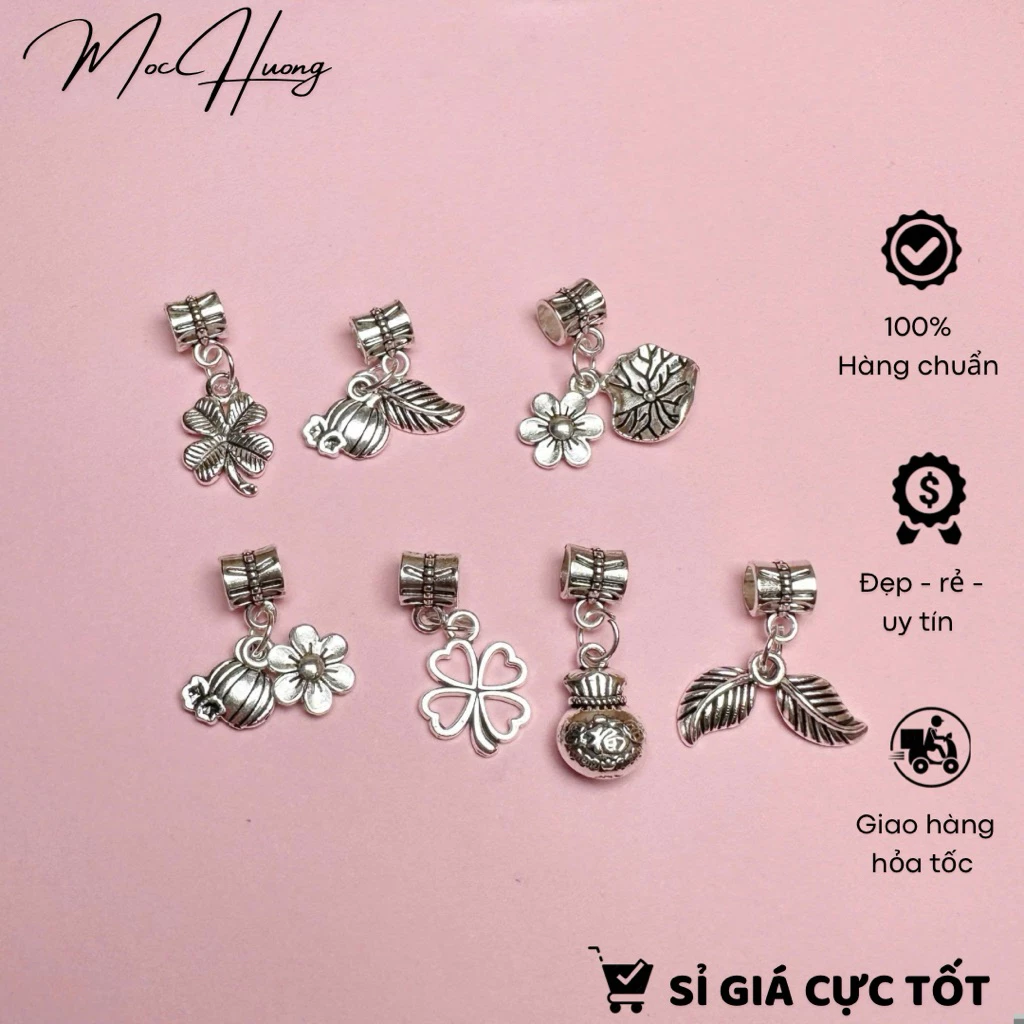 Set 5 Charm hợp kim tổng hợp 50 mẫu chọn lựa - TL005 MOCHUONG JEWELRY