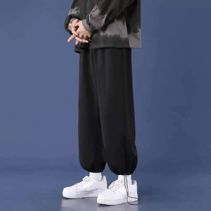 Quần jogger unisex thể thao ,quần ống rộng mặc nhà nam nữ vải nỉ bông phong cách Hàn Quốc C