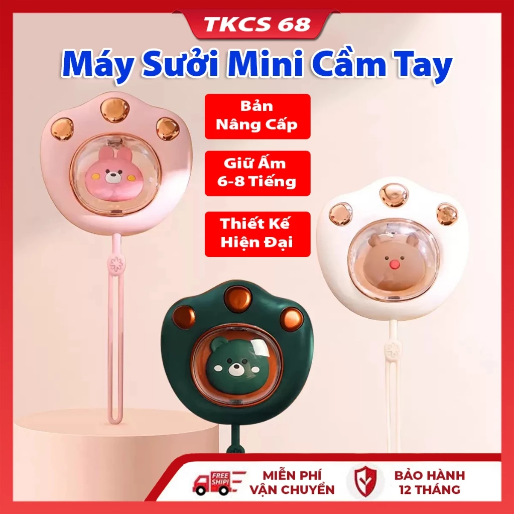 Máy sưởi mini cầm tay đa chức năng, quạt sưởi ấm mini  làm ấm nhanh có đè, thông minh nhỏ gọn, bỏ túi thiết kế đẹp