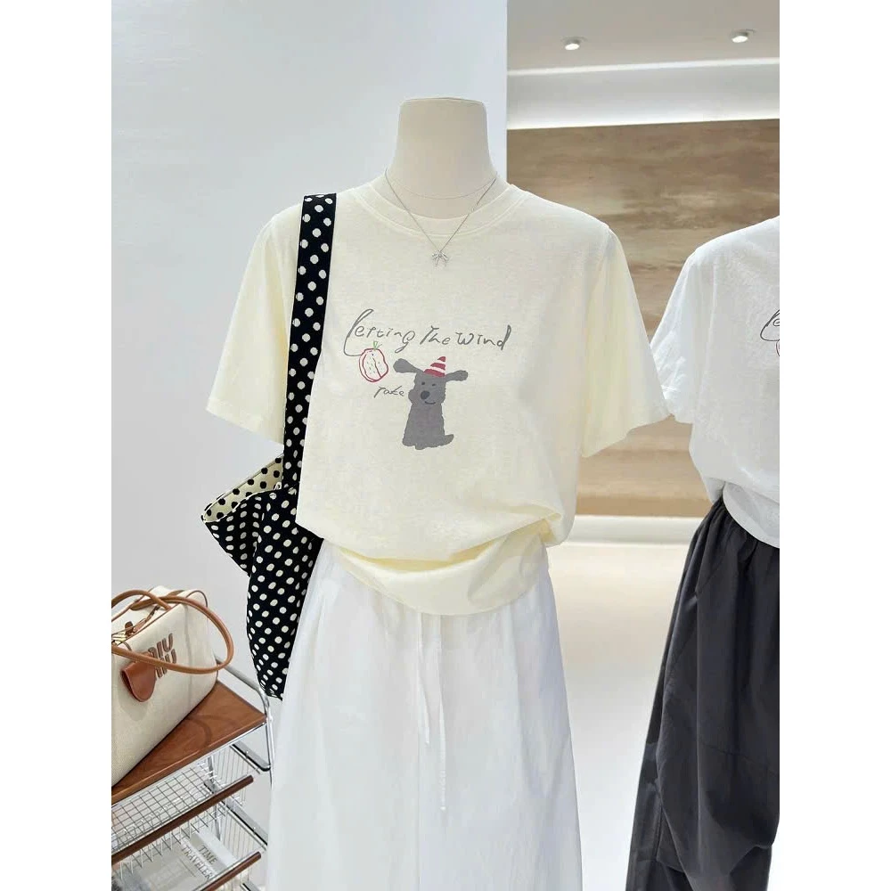 Áo thun nữ Ngắn tay thun xược, giấy in hình trẻ trung menina-studio, áo thun nữ xược mặc mát thoãi mái từ 40-67kg