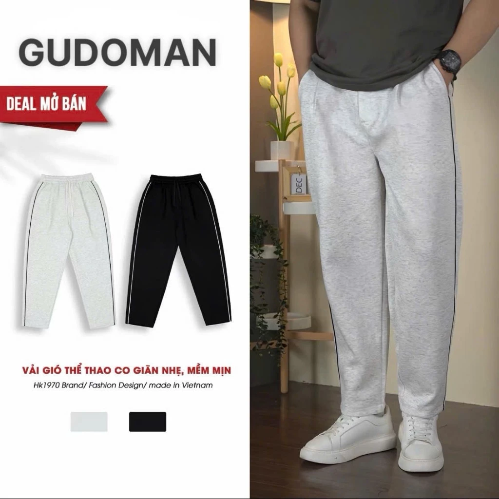 [DEAL MỞ BÁN] Quần Nỉ Dáng Baggy Nam Nữ Unisex Chất Liệu Nỉ 2 Da Mềm Mịn Q06