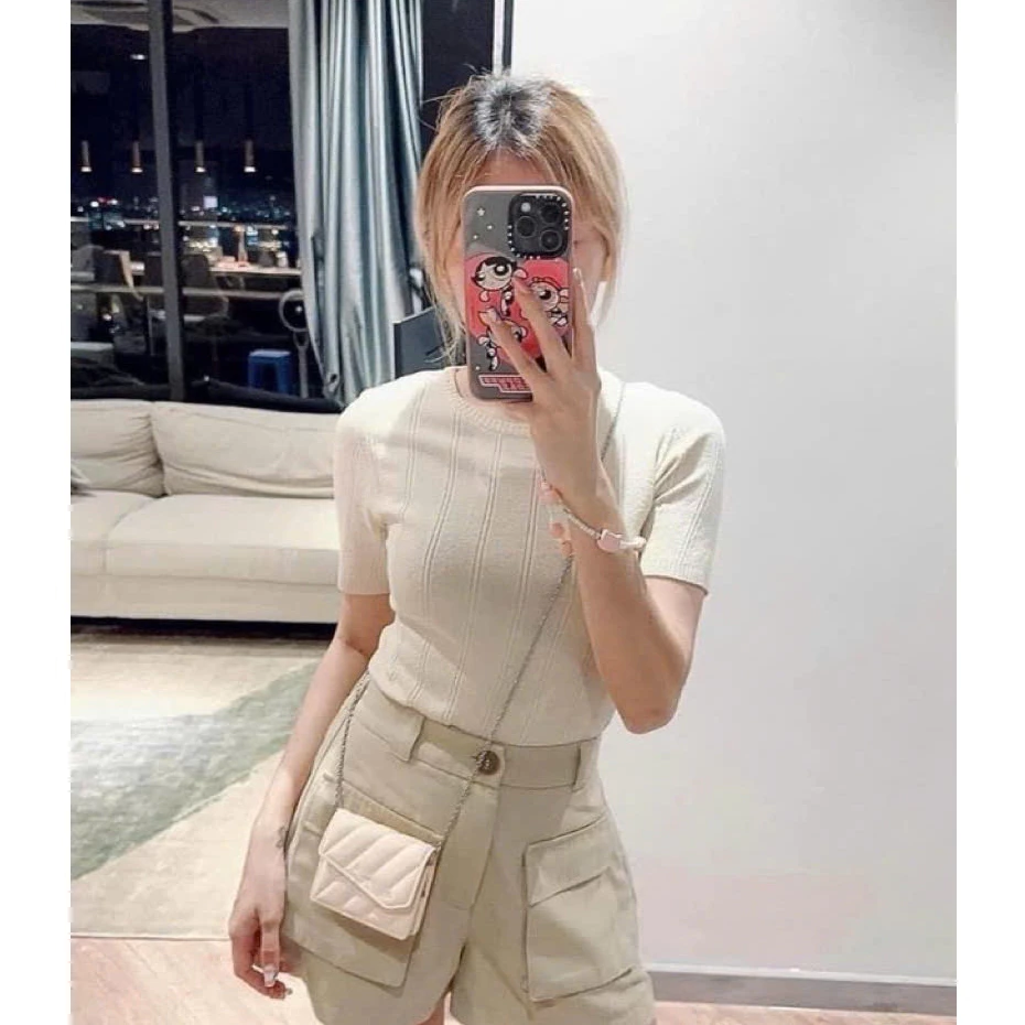 Túi ví nữ, ví gập mini thiết kế siêu xinh siêu hot kèm dây đeo chéo (c1088)