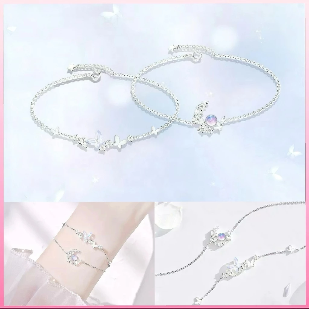 Vòng Tay Nữ Ánh Trăng - Ngân Vũ, Lắc Tay Nữ kiểu dáng mới xinh xắn món quà tặng ý nghĩa