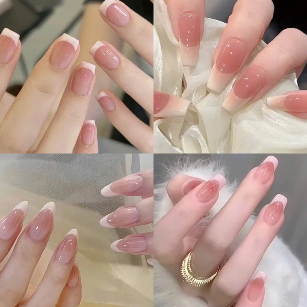 Các mẫu nailbox màu thạch có phen đầu móng bộ gồm 30 móng tặng 4 dụng cụ làm móng mẫu mới đi chơi trung thu, tiệc cưới 2