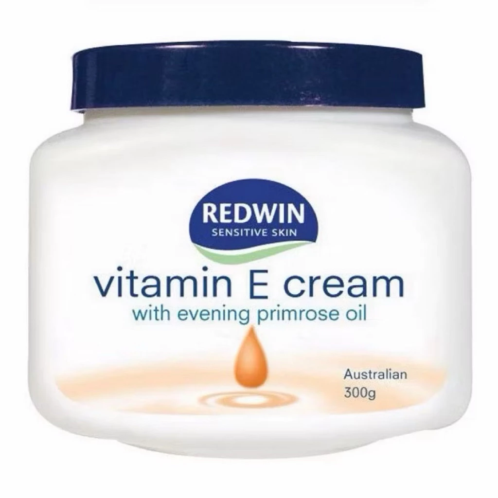 Kem dưỡng Redwin Vitamin E Cream 300g giúp dưỡng ẩm, khô da, nứt nẻ