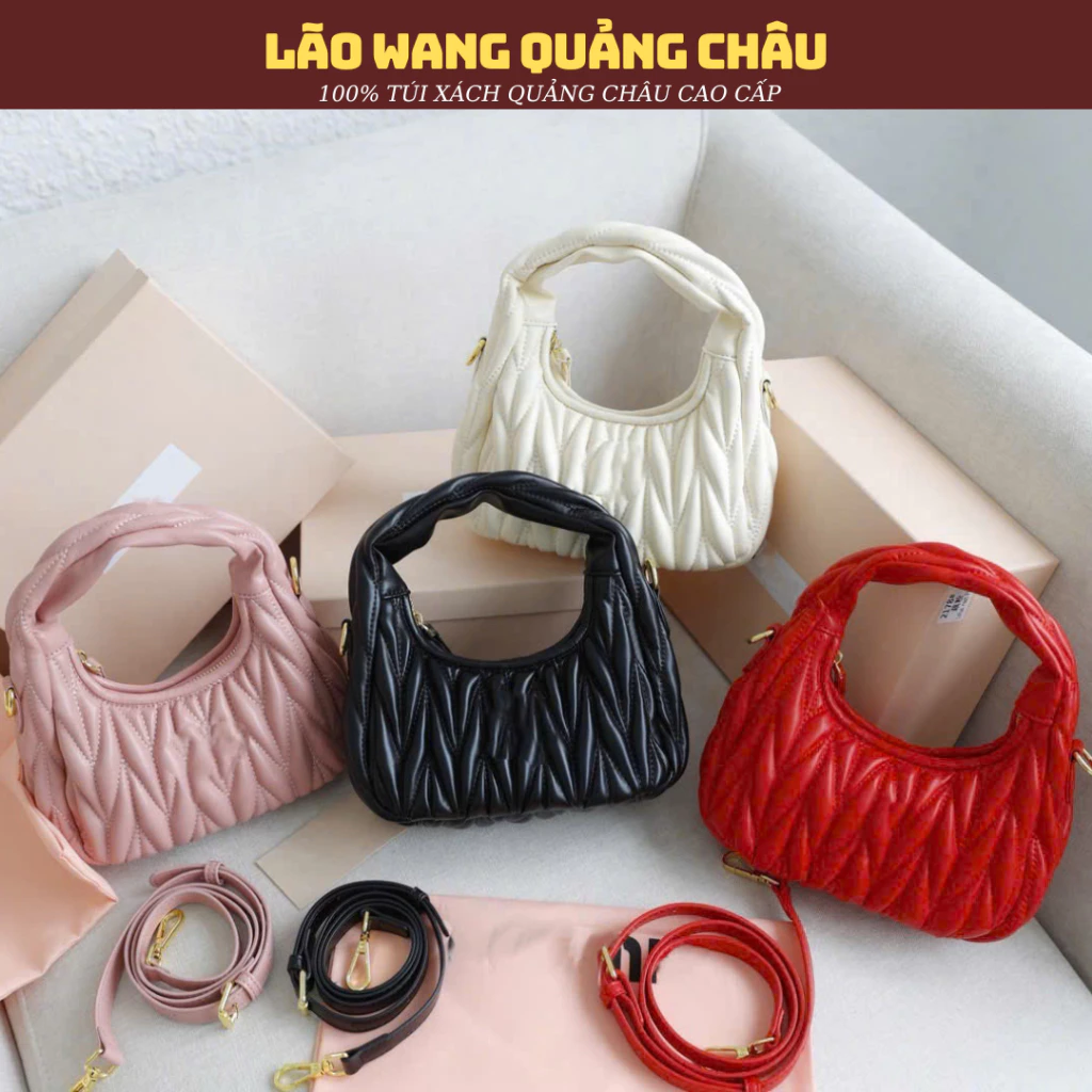 Túi xách nữ, túi đeo chéo đeo vai thiết kế quai tròn fullbox siêu hot