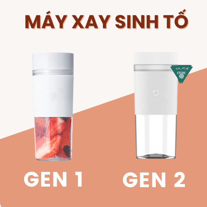 Máy xay sinh tố Xiao Mijia MJZZB02PL - Máy Xay Sinh Tố Trái Cây Đa Năng Xiao MJZZB01PL