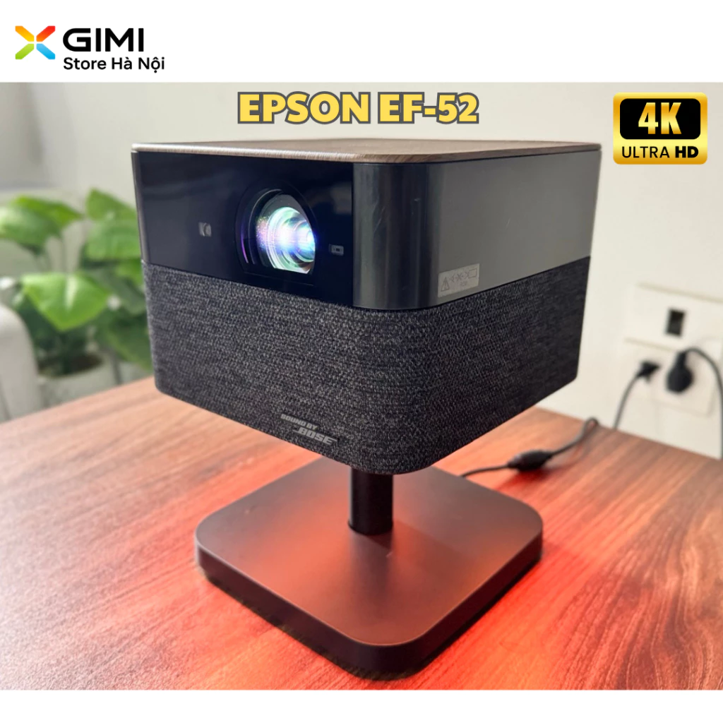 Máy Chiếu Epson EF-52 4K | Công Nghệ 3LCD | Màu Sắc Đẹp Nhất Phân Khúc | Xem Phim Chuẩn Rạp