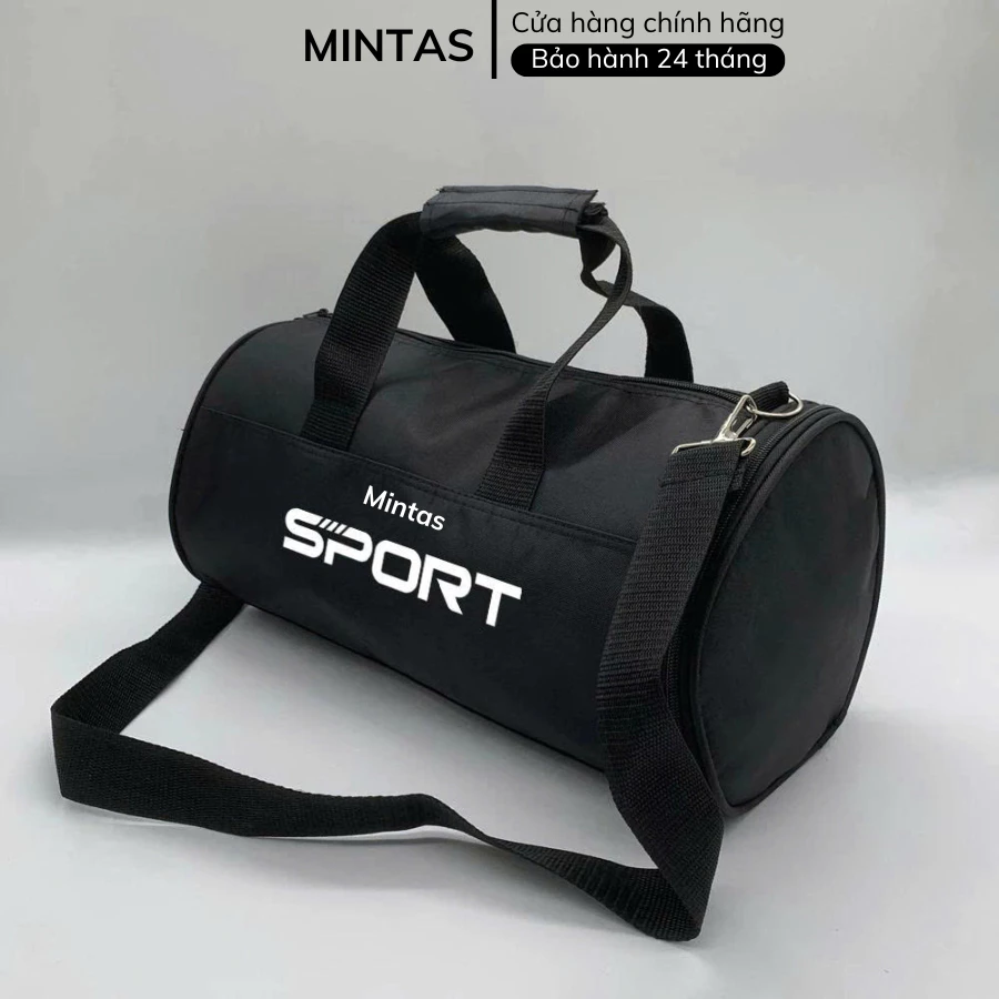 Túi Trống Tròn Mintas SPORT Thể Thao ,GYM , Đá Bóng Có Ngăn Đựng Giầy Riêng