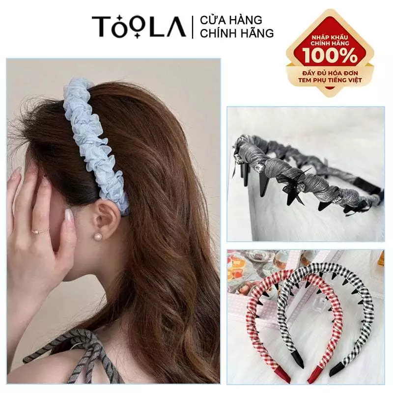 [NHẬP KHẨU] TOOLA Băng đô thời trang cao cấp dễ thương, xinh xắn