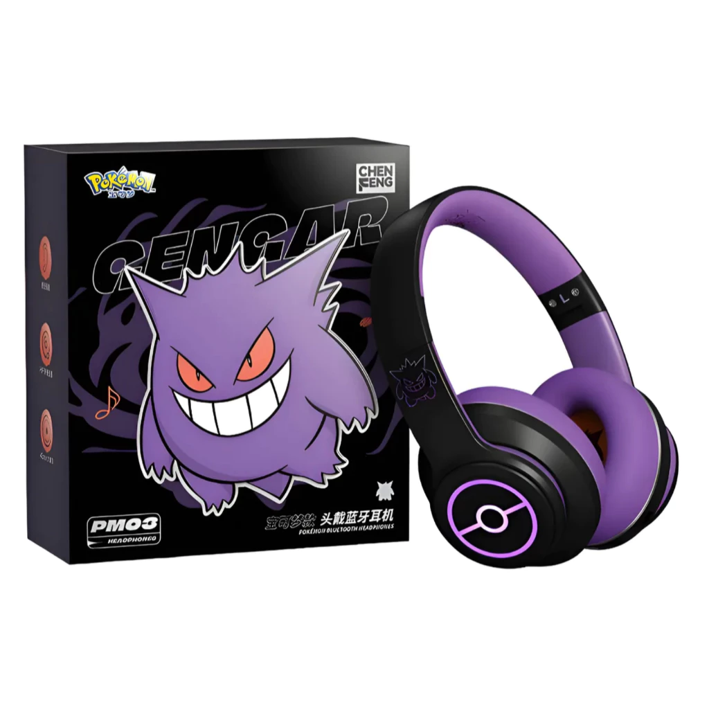 Tai nghe Pokemon Gengar Bluetooth 5.4 Led RGB , new seal 100% , giá tốt