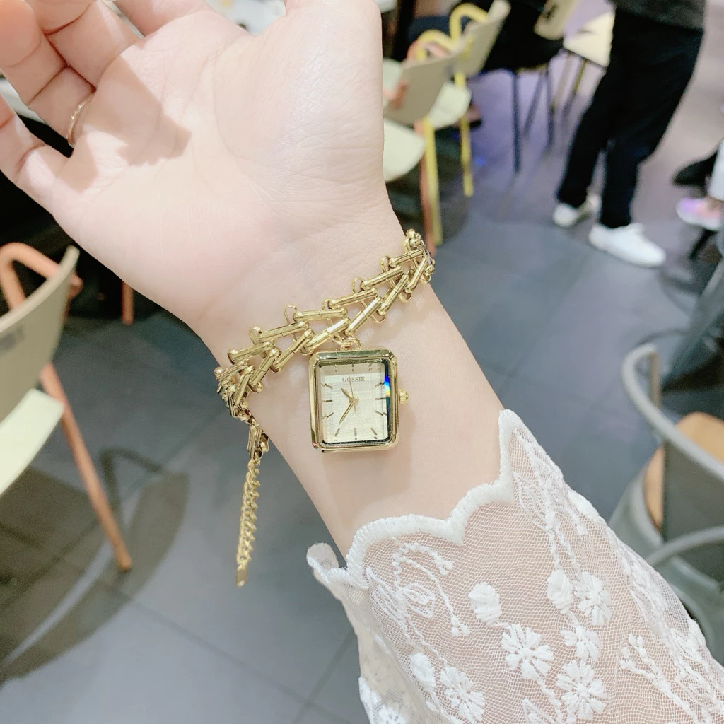 Đồng Hồ Nữ Gossie Lắc Treo Kiểu Dáng Cách Tân Sang Trọng