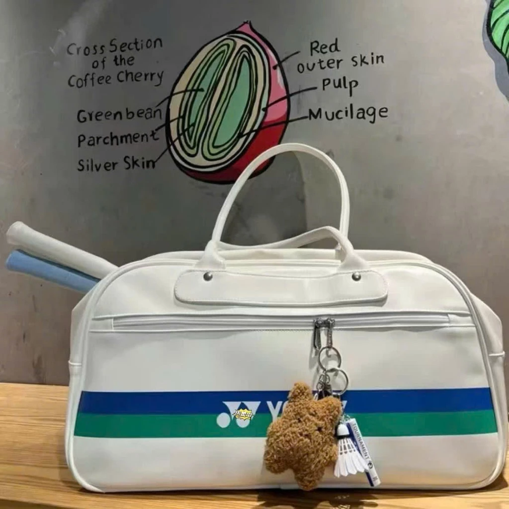 Yonex Bao Đựng Vợt Cầu Lông Hở Cán Chất Liệu Da PU Chống Nước Có Ngăn Đựng Giày Riêng Phù Hợp Cho Người Yêu Thích Thể Th