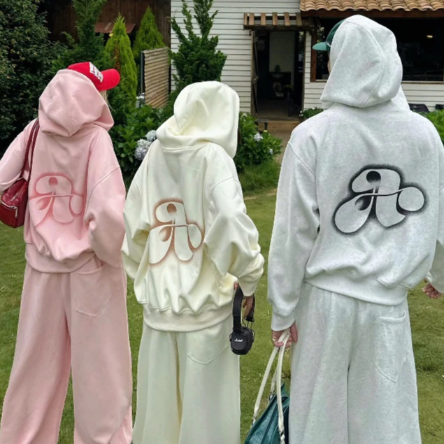 AB HOUSE -  Áo khoác hoodie zip Boxy form rộng ZENA thời trang nam nữ