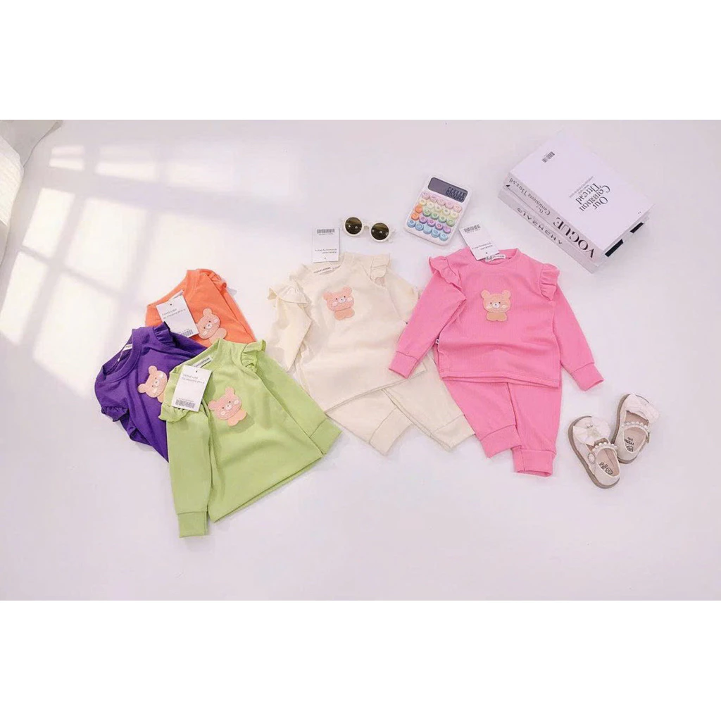 bô cánh tiên cổ 3 phân bé gái chất len tăm mềm mịn , giữ ấm cho bé sz 6-18kg