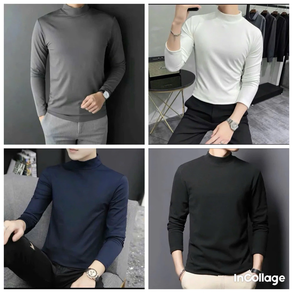 ÁO GIỮ NHIỆT LÔNG THỎ HÀNG LOẠI 1 Dành cho NAM& NỮ , Hàng Sẵn ,Phù Hợp Mùa Thu Đông