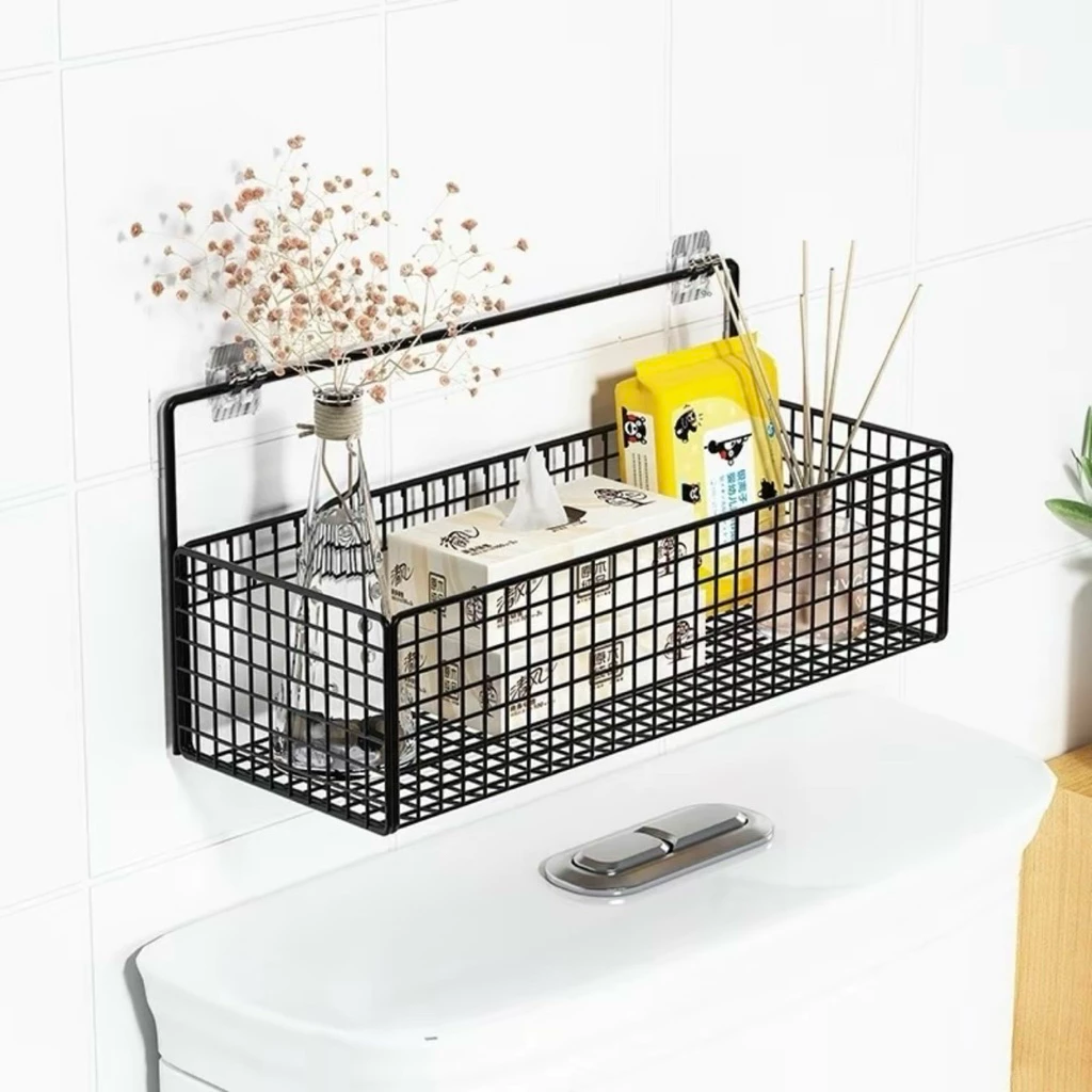 Kệ Góc Nhà Tắm Dán Tường siêu dính K01, Kệ Để Đồ Gia Vị Nhà Bếp Thép Không Gỉ
