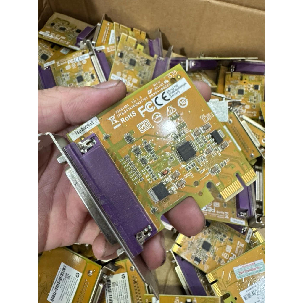 card Parallel Port / LPT card pci 1x cho máy CNC hoặc máy in đời cũ