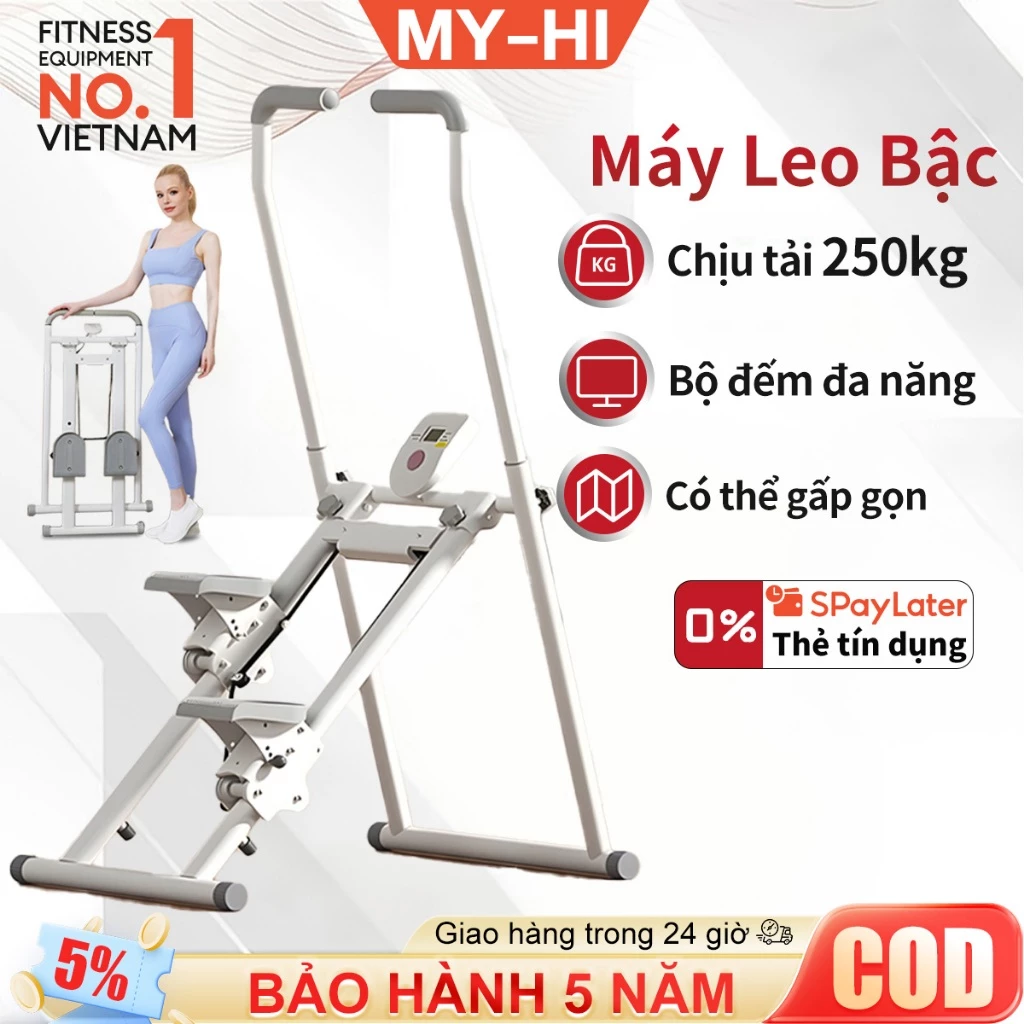 Máy Leo Bậc Máy Leo Núi Tại Nhà,theo kiểu leo núi,có thể gấp gọn,màn hình LED thông minh