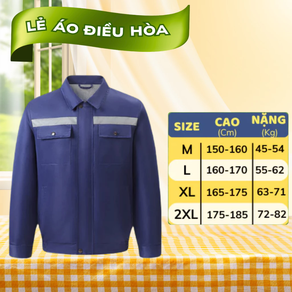 Áo điều hòa Nhật bản lẻ áo, lẻ pin quạt. Áo điều hòa lẻ bộ pin quạt AKITA, JAPAN-Bảo hành 12 tháng